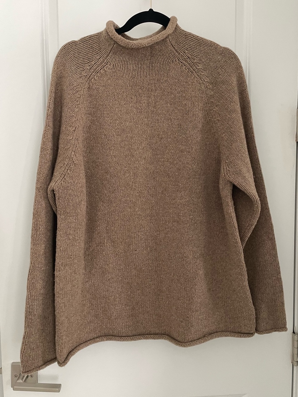 J. Crew Vintage Lambswool Roll Neck Oarsman Cabin Sweater Unisex Large. Sk18 - Picture 2 of 8
